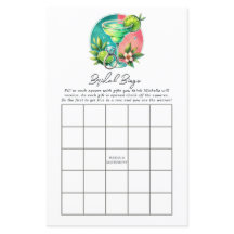 Limon, Coral & Turquoise Margs and Matrimony Bingo