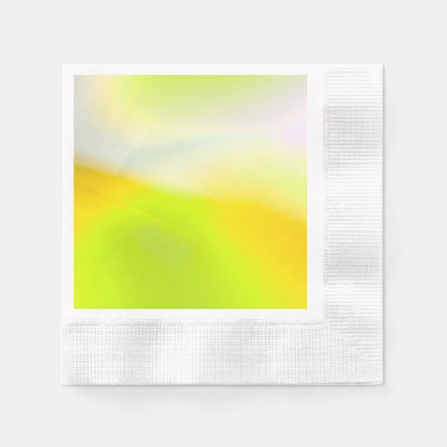 Limon-Gelbe Zeitung Napkin Serviette (Vorderseite)