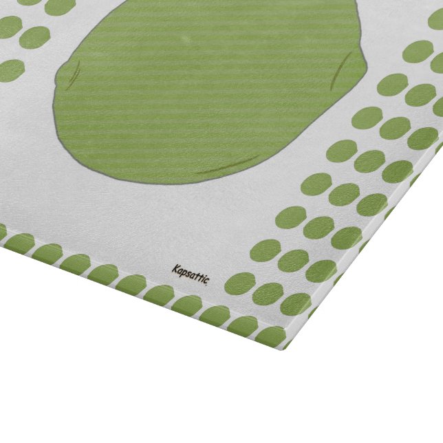 Limon gestrichen schneidebrett (Ecke)