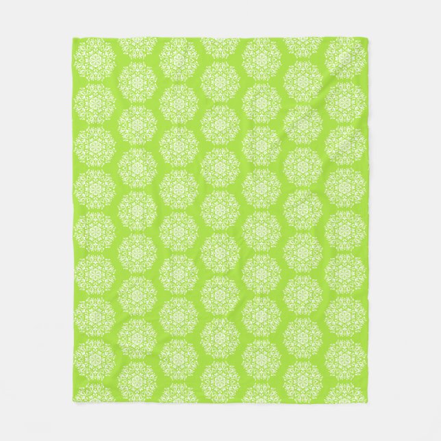 Limon Mandala Fleecedecke (Vorderseite)