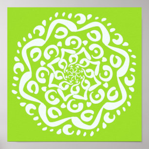 Limon Mandala Poster