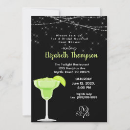 Limon Margarita Bridal Cocktail Dusche Einladung