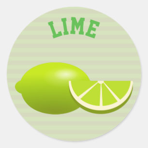 Limon Runder Aufkleber