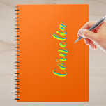 Limon Yellow 3D Spring Green Name | Funny Orange Notizblock<br><div class="desc">Modern Neon Sunset Orange iPhone 16 Case ( Limon Gelb und Spring Green Shadow 3D Text Name) Fügen Sie Ihren Vornamen, Nachnamen, Anfangsbuchstaben hinzu. Personalisieren Sie Ihre individuelle Verwendung. Klicken Sie auf die Schaltfläche "Anpassen", um die Hintergrundfarbe, die Schriftart-Stile und die Schriftart-Farbe zu ändern.</div>