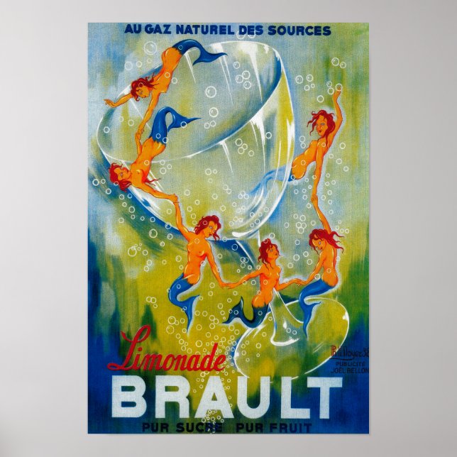 Limonade Brault Vintag PosterEurope Poster (Vorne)