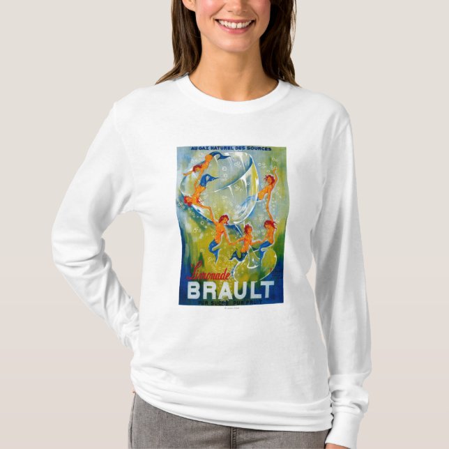 Limonade Brault Vintages PosterEurope T-Shirt (Vorderseite)