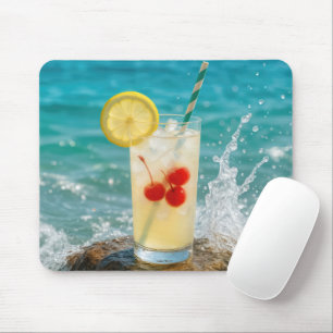 Limonade Drink auf dem Ozean Mousepad