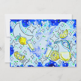 Limonade Einladung