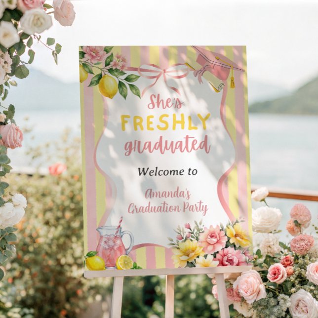 Limonade Frischgebackene Absolventin Abiturparty Poster (Von Creator hochgeladen)