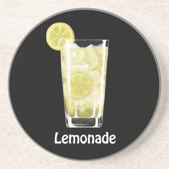 Limonade Getränkeuntersetzer (Vorne)