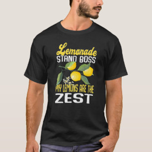 Limonadenstand Chef Meine Zitronen Sind Die Zartes T-Shirt