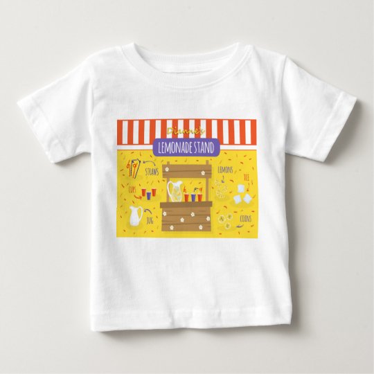 Limonadestand-Baby-T-Stück durch Dianne ❤️ Baby T-shirt