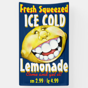 Limonadestand-kundengerechter WerbungPromo Banner