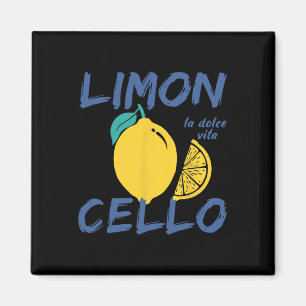 Limoncello Amalfi-Küste Italien Urlaub Preppy Zitr Magnet