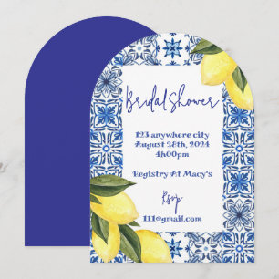 LIMONCELLO BRIDAL SHOWER INVITATION EINLADUNG