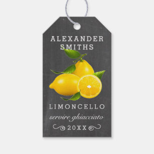 Limoncello Flaschen-Fall-Umbau-Tafel-Blick Geschenkanhänger