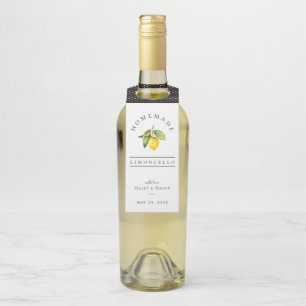Limoncello Flaschenanhänger