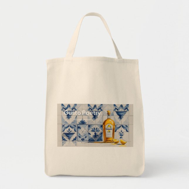 Limoncello Gusto Poetry Tragetasche (Vorne)
