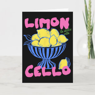 Limoncello Italien Zitronen Amalfi Küste Urlaub Re Karte