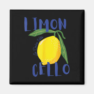 Limoncello La Dolce Vita Lemon Magnet