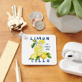 Limoncello La Dolce Vita Souvenir Italy Lover Schlüsselanhänger