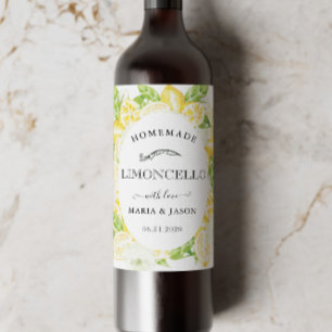 Limoncello Lemon Tree Favoriser Mini Étiquette bou