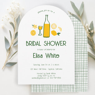 Limoncello Lemonade CUSTOM Brautparty Einladung