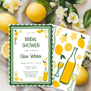 Limoncello Lemonade CUSTOM Brautparty Einladung