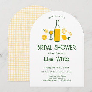 Limoncello Lemonade CUSTOM Brautparty Einladung