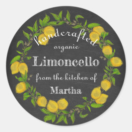 Limoncello-Limoncello Runder Aufkleber