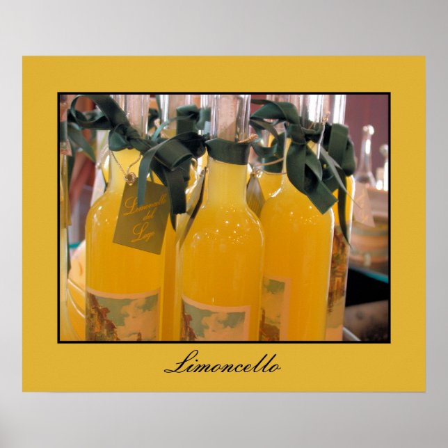 Limoncello (Standarddruckgröße) Poster (Vorne)