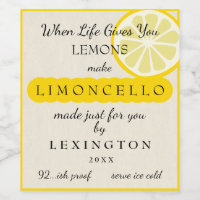 Limoncello, wenn das Leben Lemons selbst macht