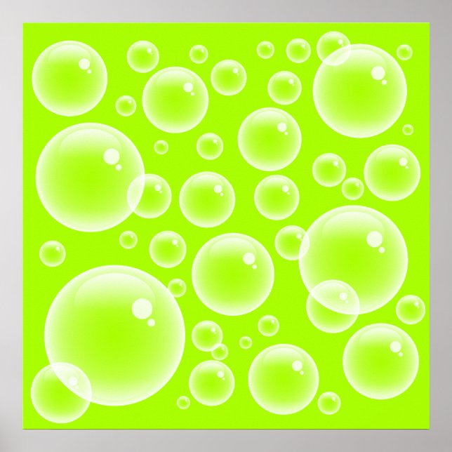Limone Blasen Poster (Vorne)