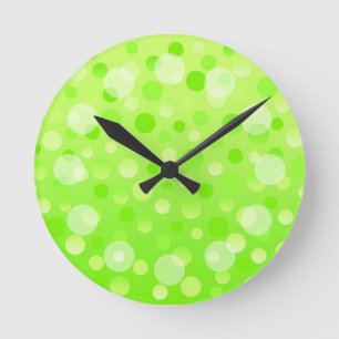 Limone "Blasen"-Uhr Runde Wanduhr