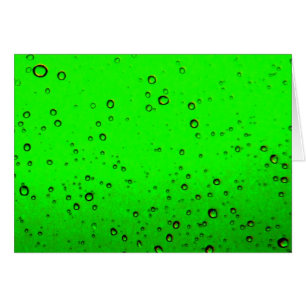 Limone grüne Blasen-Karte