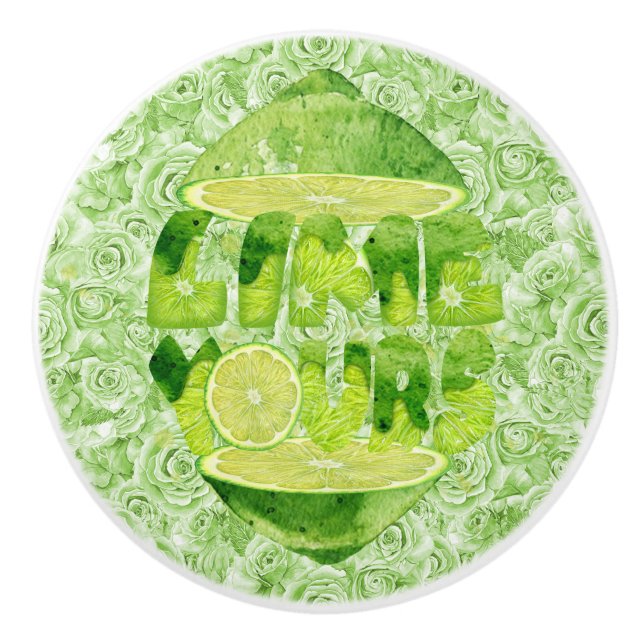 Limone Keramik Pull Keramikknauf (Vorderseite)