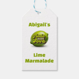 Limone Marmalade Geschenkanhänger