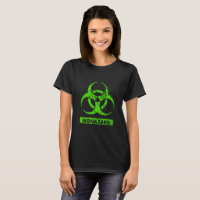 Limone Neon Green Bio-Hazard-Chemikalien Graphic