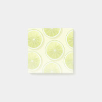 Limone Scheiben auf hellgelben Flächen