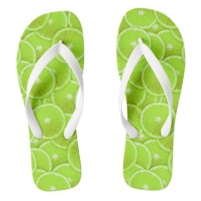 Limone Scheiben Flip Flops (Fußbett)