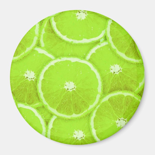 Limone Scheiben Magnet (Vorne)