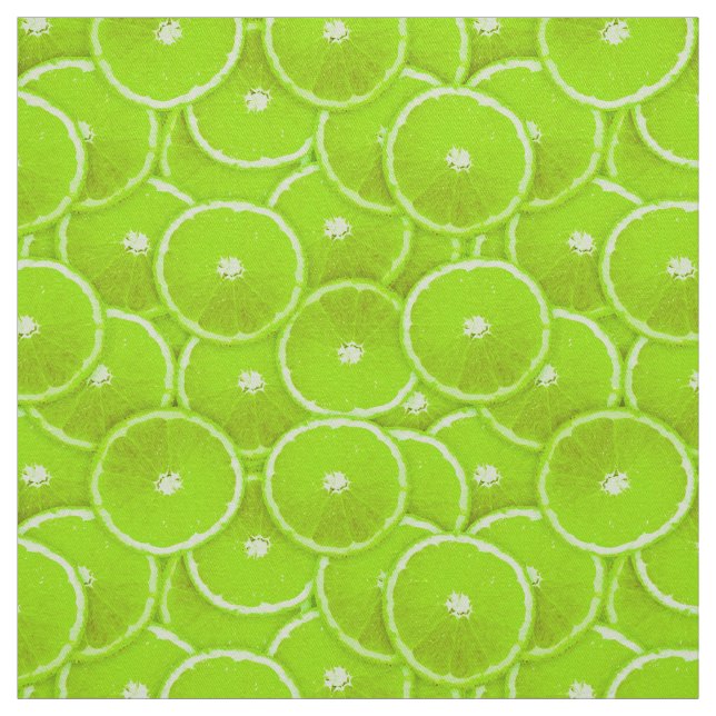 Limone Scheiben Stoff (Muster)