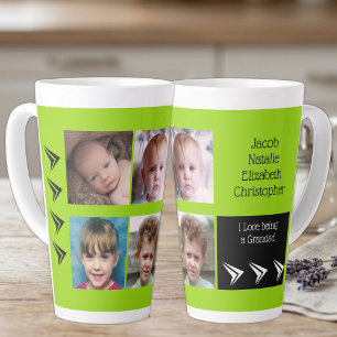 Limone schwarze Liebe als Großmutter mit Fotos Milchtasse