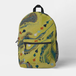 Limone Tracks Bedruckter Rucksack