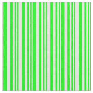 Limone und beige farbige Linien Stoff