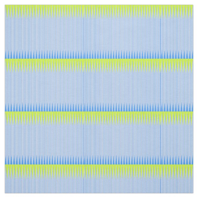 Limone und blaue Farbwebart Stoff (Muster)
