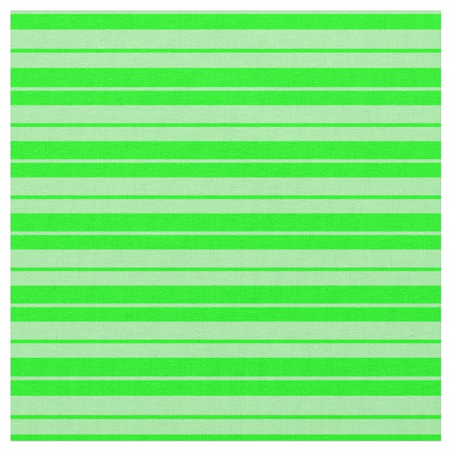 Limone und grüne Streifen Stoff (Nahaufnahme)
