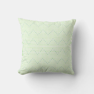 Limone und grüne Zickzack Muster Dots Pillows Kissen