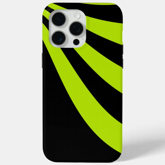 Limone Welle Case-Mate iPhone Hülle (Rückseite)