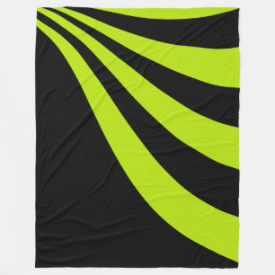 Limone Welle Fleecedecke